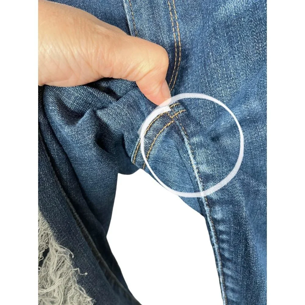 Good American Good‎ legs Distressed skinny jeans ksz 29